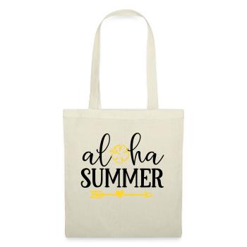 aloha summer - Stoffbeutel - Natur - Vorne