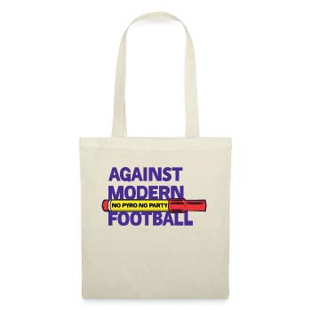 Against Modern Football No Pyro No Party - Tote Bag - nature - Front