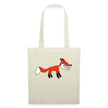 Renard, Mauvais œil, Dangereux, Renard roux, Animal sauvage - Sac en tissu - nature - Devant