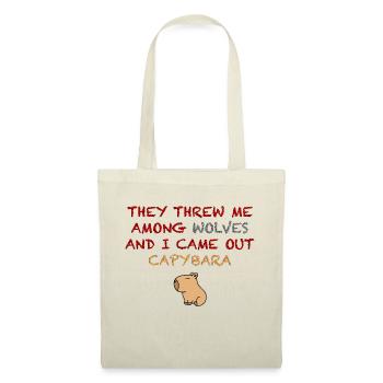 Je suis un capybara - Sac en tissu - nature - Devant