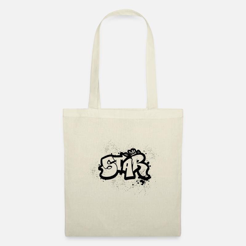 Affirme ton éclat de star - Sac en tissu - nature