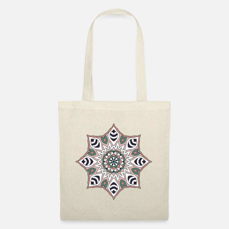 Earth Tone Mandala Pattern - Tote Bag - nature