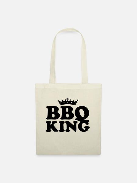 bbq king DE - Stoffbeutel - Natur