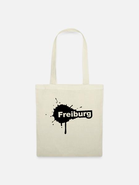 Freiburg Splatter - Stoffbeutel - Natur