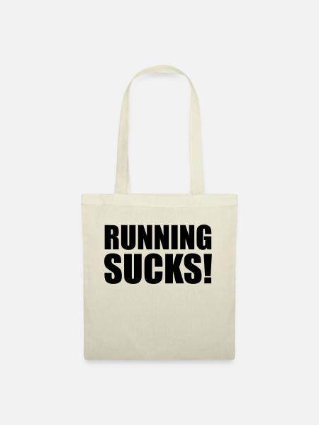 Running Sucks - Stoffbeutel - Natur