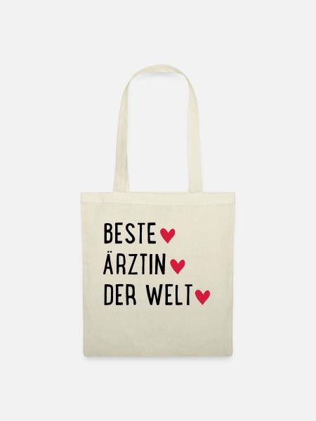 Ärztin - Stoffbeutel - Natur