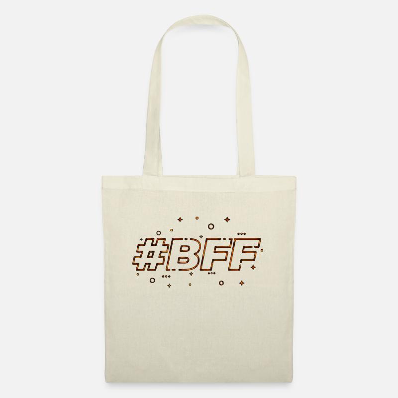 Beste Freunde - Stoffbeutel - Natur
