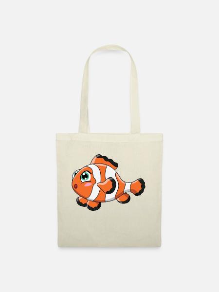 Clownfisch - Stoffbeutel - Natur