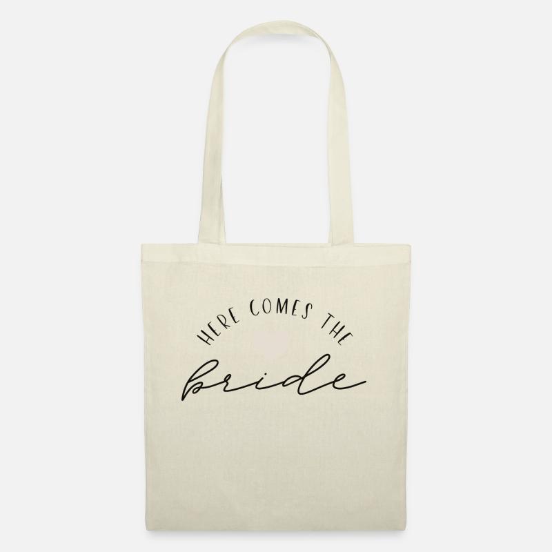 Here comes the Bride - Stoffbeutel - Natur