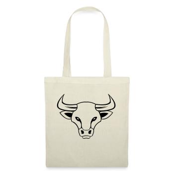stier - Stoffbeutel - Natur - Vorne