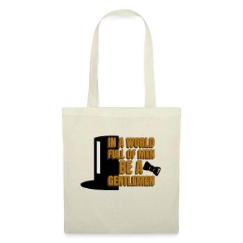 Soyez un Gentleman - Sac en tissu - nature - Devant