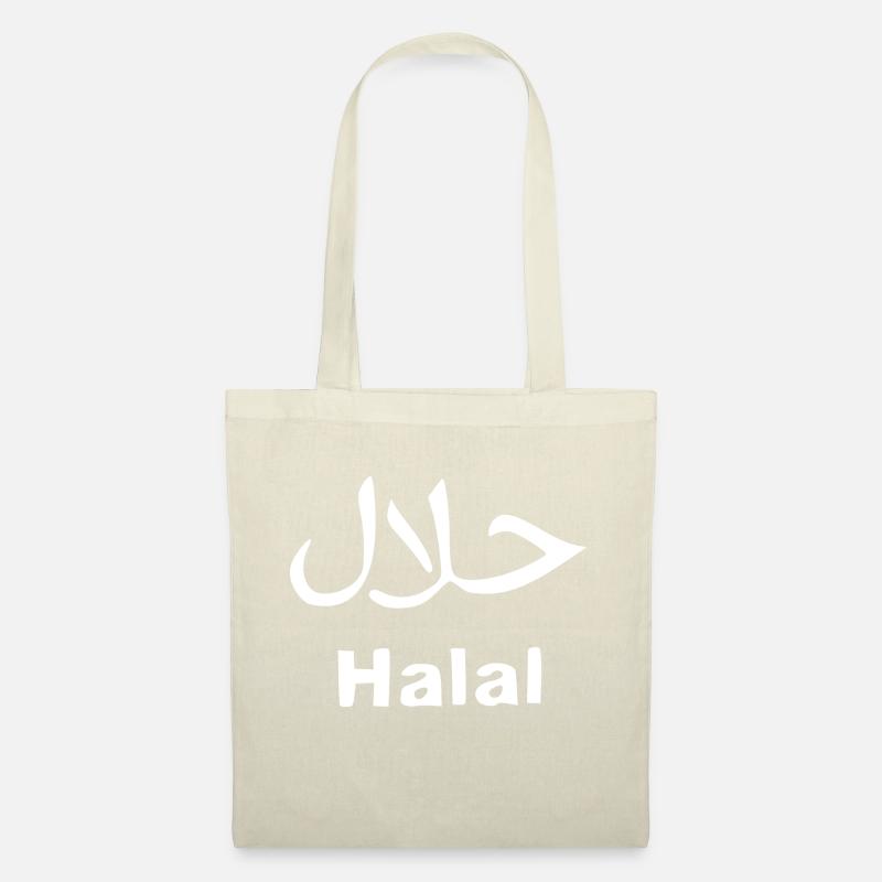 Halal - Religion - Islam - Stoffbeutel - Natur
