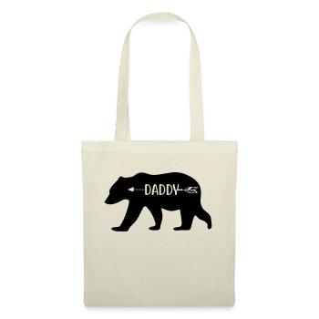 papa ours - Sac en tissu - nature - Devant
