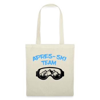 Apres Ski Team - Stoffbeutel - Natur - Vorne