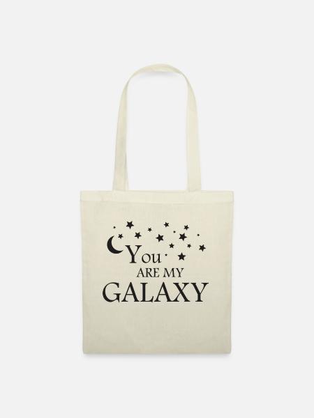 YOU ARE MY GALAXY - Stoffbeutel - Natur