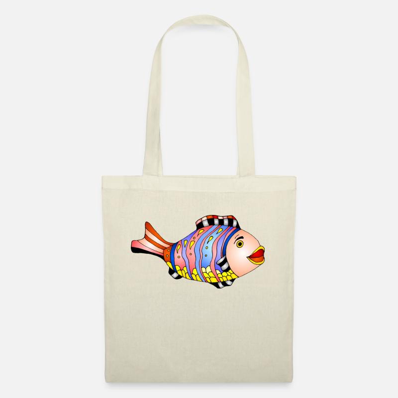 Fisch - Stoffbeutel - Natur