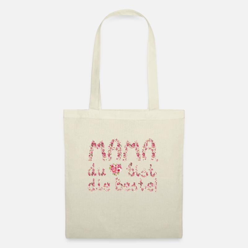 Mama, du bist die Beste! - Stoffbeutel - Natur