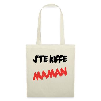 Ich hab dich lieb, Mama - Stoffbeutel - Natur - Vorne