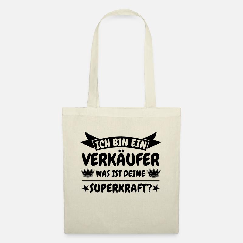 Verkäufer - Stoffbeutel - Natur