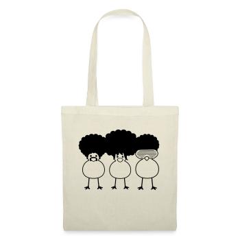 Funky Chicks - Sac en tissu - nature - Devant