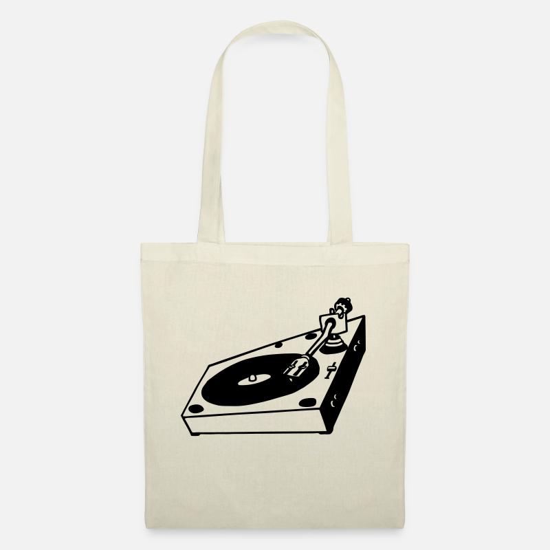 DJ turntable - Sac en tissu - nature