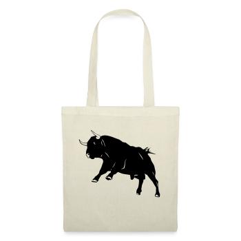 Torro - Taureau - Buffalo - Taureau - Taureau - Boeuf - Sac en tissu - nature - Devant