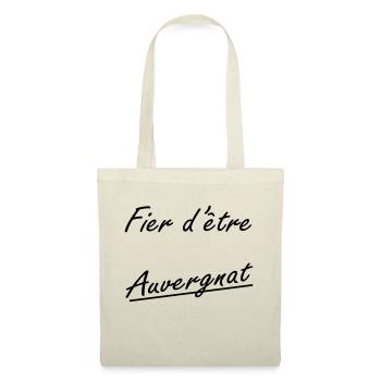 Fier d'être auvergnat - Tote Bag - nature - Front