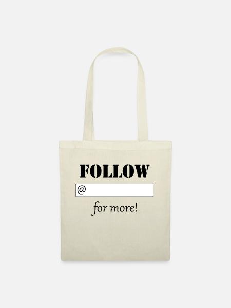 Influencer - Stoffbeutel - Natur