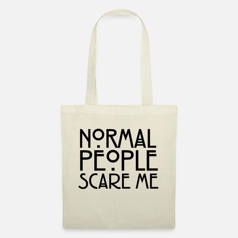 Normal People Scare Me - Tote Bag - nature