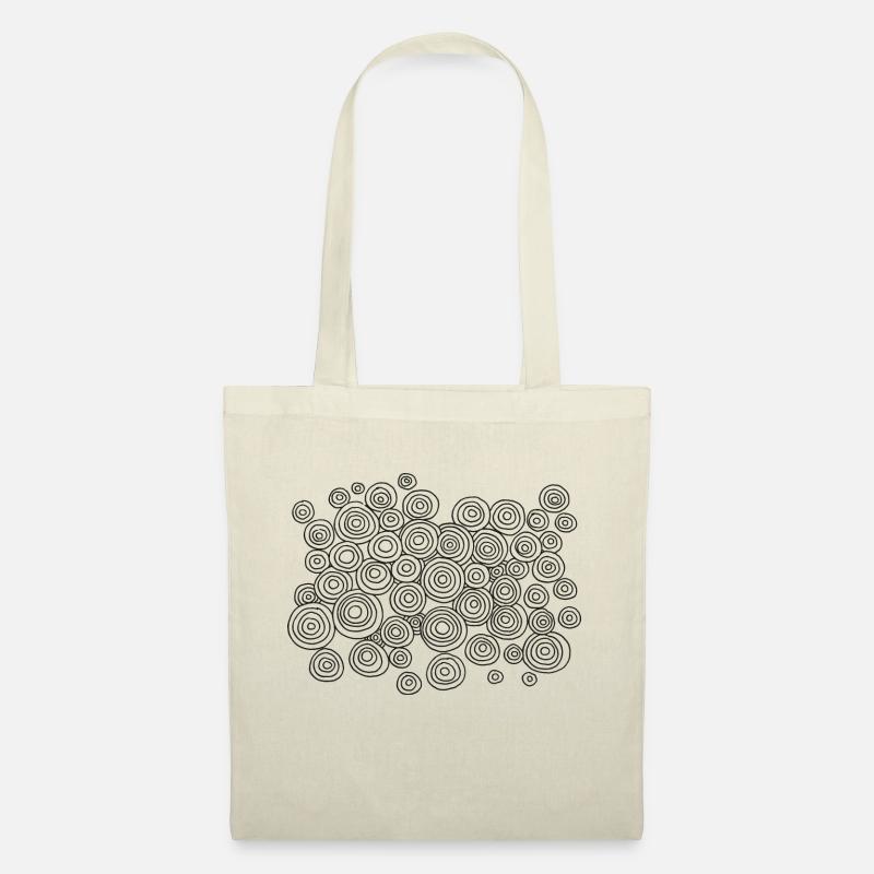 Abstract Circle Pattern Symbol Drawing - Tote Bag - nature