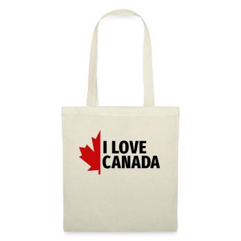 I love Canada Maple Leaf Canada Vancouver Ottawa - Tote Bag - nature - Front