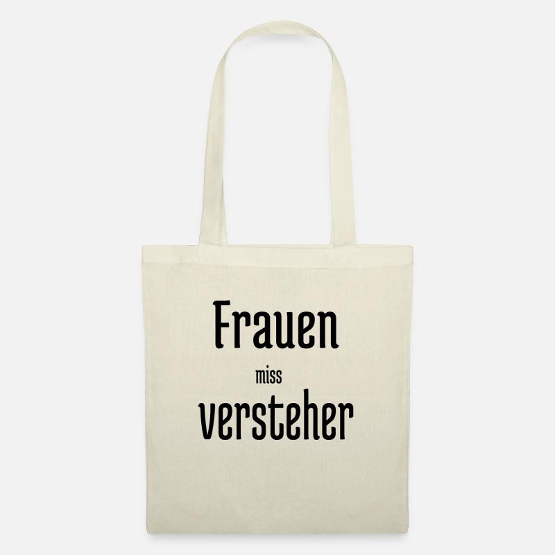 Frauenversteher Junggesellenabschied Cool Sprüche - Stoffbeutel - Natur