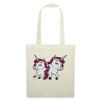2 Dabbing dancing unicorns - Tote Bag - nature - Front