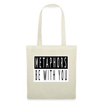 writers birthday present idea cool geek statement - Stoffbeutel - Natur - Vorne
