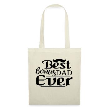 Best Bonus Dad Ever - Tote Bag - nature - Front