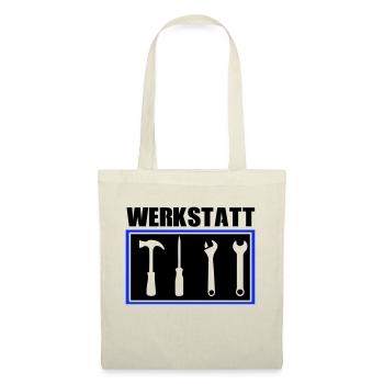 werkzeug werkstatt - Stoffbeutel - Natur - Vorne