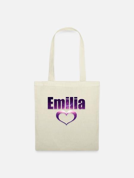 +++ Emilia !! Liebesbeweis +++ - Stoffbeutel - Natur