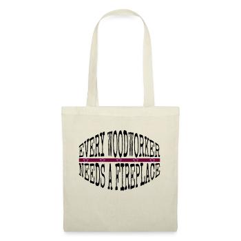 Tronçonneuse Arboristes Sabrina Charpentier T-shirts - Sac en tissu - nature - Devant