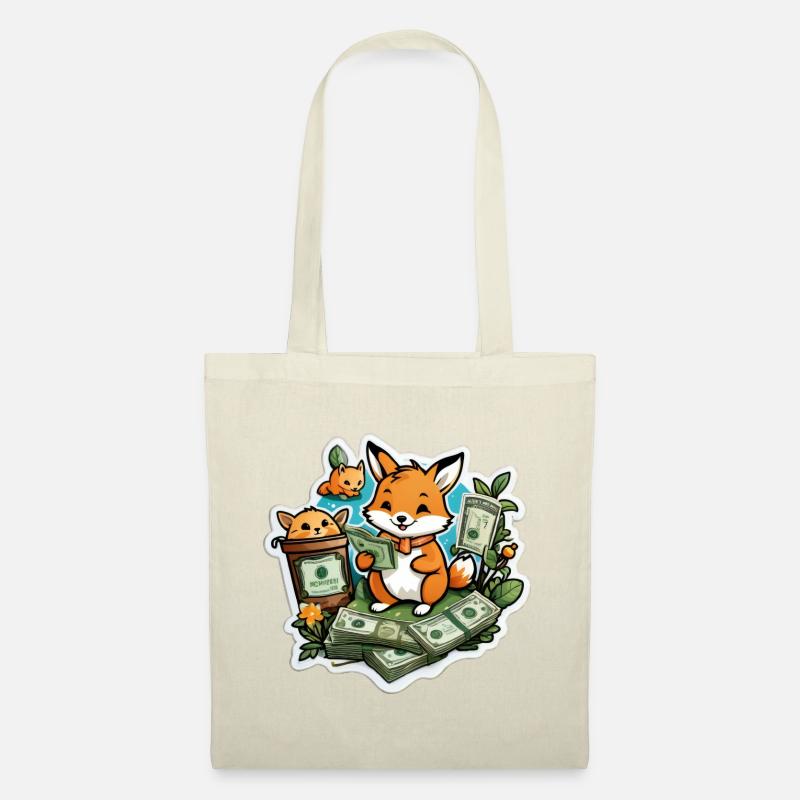 Cute Fox - Tote Bag - nature