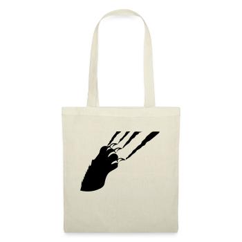 griffe de l'animal - Sac en tissu - nature - Devant