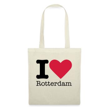 I Love Rotterdam - Sac en tissu - nature - Devant