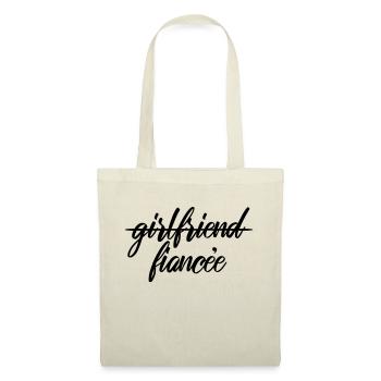 Girlfriend Fiancee - Stoffbeutel - Natur - Vorne