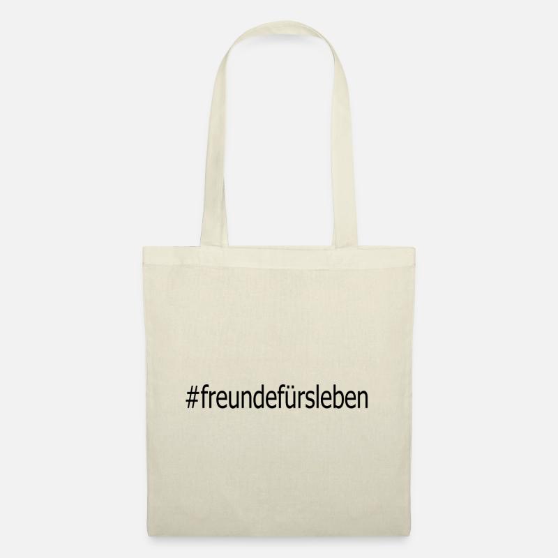 freundefuersleben - Stoffbeutel - Natur