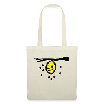 bienen_nest_a2 - Sac en tissu - nature - Devant