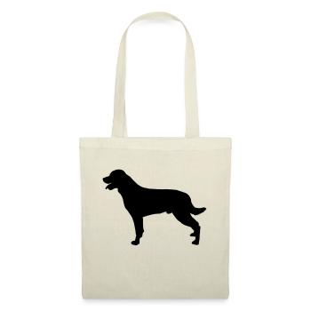 rottweilers - Sac en tissu - nature - Devant
