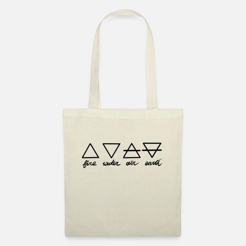 4 éléments - Sac en tissu - nature