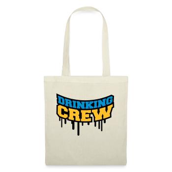 Drinking Crew Graffiti - Stoffbeutel - Natur - Vorne