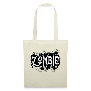 Zombie Logo - Sac en tissu - nature - Devant
