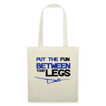 Planeur planeur pilote de planeur volant - Sac en tissu - nature - Devant