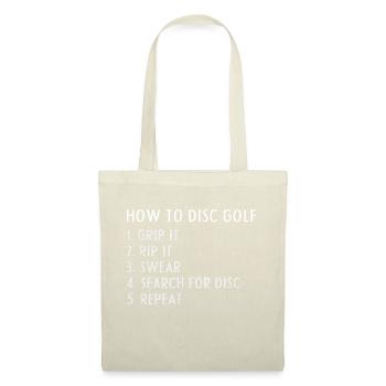 Disc Golf Funny Gift Frisbee Golf - Tote Bag - nature - Front